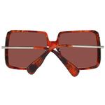 Коричневые женские солнцезащитные очки Max Mara - фото 3