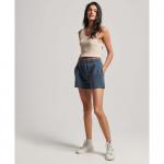 Шорты Superdry Vintage Wash Sweat, синий - фото 4