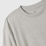 Футболка regular-fit из хлопка Gap, серый - фото 2