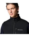 Утепленный жилет Columbia Ascender II Softshell Vest, черный - фото 4