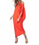 Платье миди Mariah в красном цвете чили JBQ - фото 2