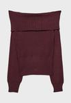 Джемпер Stradivarius Jumper, Dark Red - фото 4
