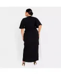 Платье макси Plus Size Braelynn CITY CHIC, черный - фото 3