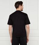 Футболка мужская Boss Orange однотонная свободного кроя, черный - фото 3