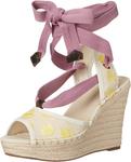 GUESS womens Halona, Beige/Lilac - фото