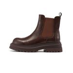 AOKANG Ботинки Челси женские коричневые - фото