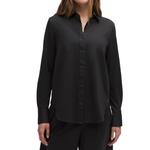 Расслабленная рубашка-оверсайт women's Lululemon, черный - фото