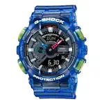 Часы CASIO G-Shock Digital-Analog 'Transparent Blue', синий - фото