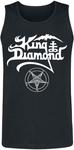 Майка-топ King Diamond Logo, черный - фото