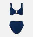 Бикини Nadine Hunza G, темно-синий - фото