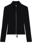 Courrèges кардиган на молнии, черный - фото