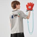 Футболка Heather Gray для подростков Lee, бежевый - фото 8