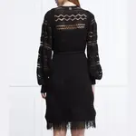 Платье Twin-Set, черный - фото 3