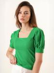 Bigdart Блузка в зеленом цвете - фото