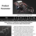 Шлем TONCXRW Motorcycle Bluetooth, черный / зеленый - фото 2