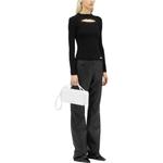 Топ с вырезом MSGM, черный - фото 6