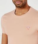 Футболка мужская Guess Jeans облегающего кроя, персиковый - фото 4