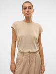 Футболка VERO MODA VMSARAH AVA, Beige - фото 6