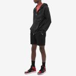 Куртка Air Jordan Solid Color Drawstring Hooded Jacket Men's Black, черный - фото 2
