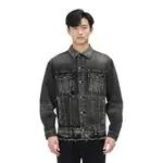 WE11DONE Джинсовая куртка с поясом, Black - фото 4