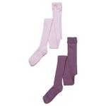 Тайтсы Minymo Stocking Solid Rib 2 Pack, розовый - фото