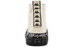 Кеды Kappa Canvas Shoes Unisex High-Top White Black - фото 5