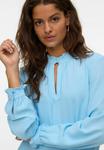 Блуза Vero Moda Blouse, Airy Blue/Blue - фото 3