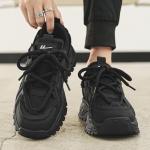 Кроссовки WARRIOR Chunky Sneakers Men Low-top White, черный - фото 7