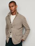 Блейзер Teba из шерстяной смеси Hackett London, Malt Beige - фото 7