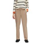 Брюки Selected Rita Wide Fit, бежевый - фото