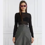 Узкая блузка Patrizia Pepe, черный - фото 2