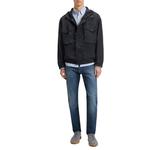 HUGO BOSS Куртка с капюшоном с нашивкой логотипа Boss, Dark Blue - фото 2