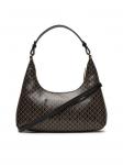 Сумка Calvin Klein Emblem Aop Conv Shoulder Bag LV04F3298G Schwarz - фото 4
