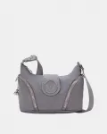 Средняя сумка через плечо Kipling, серый - фото