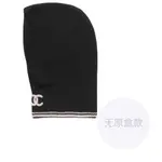 CHANEL Черная унисекс шапка - фото