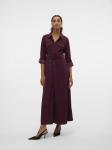 Макси платье VERO MODA Vilja, Bordeaux - фото 4