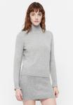 Джемпер pure cashmere SIMPLE HIGH NECK SWEATER, Light Grey - фото 4