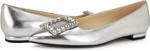 Балетки Nine West Jesikes, серебряный - фото