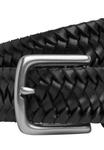 Плетеный ремень Hackett London, черный - фото