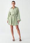 Платье WILLA PETAL MINI, Sage Green/Green - фото 2
