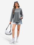 Imily Bela Лонгслив в сером цвете - фото 4