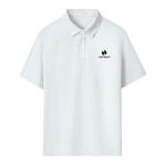 Футболка поло мужская HOTSUIT, серебристо-белая - фото 4