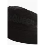 Черная хлопковая шляпа Alexander Mcqueen, Black - фото 3
