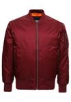 Куртка-бомбер Urban Classics BASIC BOMBER JACKET, цвет Burgundy - фото 5