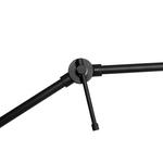 QAZQA - Современный кронштейн для торшера черный - Editor - продолговатый стальной - Светодиод подходит E27 - фото 6