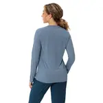 Лонгслив VAUDE Skomer III, синий - фото 2