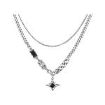 IOTS Серебряное ожерелье унисекс подарок, Item - фото 3