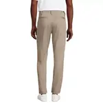 Широкие и длинные эластичные брюки для гольфа Lands' End, хаки - фото 2