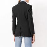 Смешанный эффект Блейзер THEORY, черный - фото 6