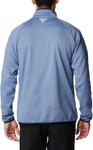 Columbia mens Pfg Terminal Fleece 1/4 Zip, Bluestone/Collegiate Navy - фото 3